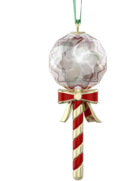 Holiday Cheers Lollipop Ornament – Multicolored Crystal Christmas Decoration