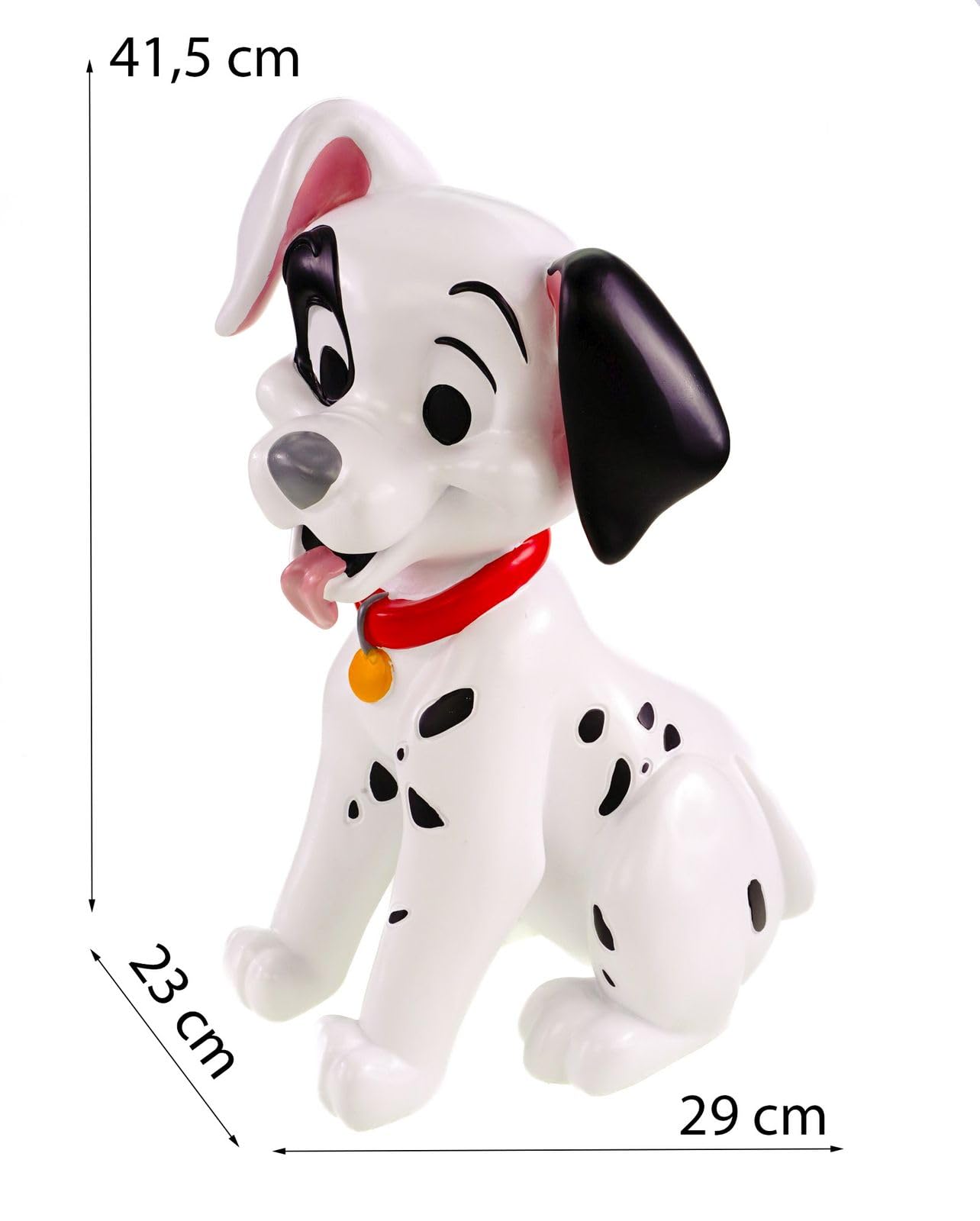 Disney 101 Dalmatians Patch Statue – 40cm Hand-Painted Polyresin Collectible for Indoor & Outdoor Display