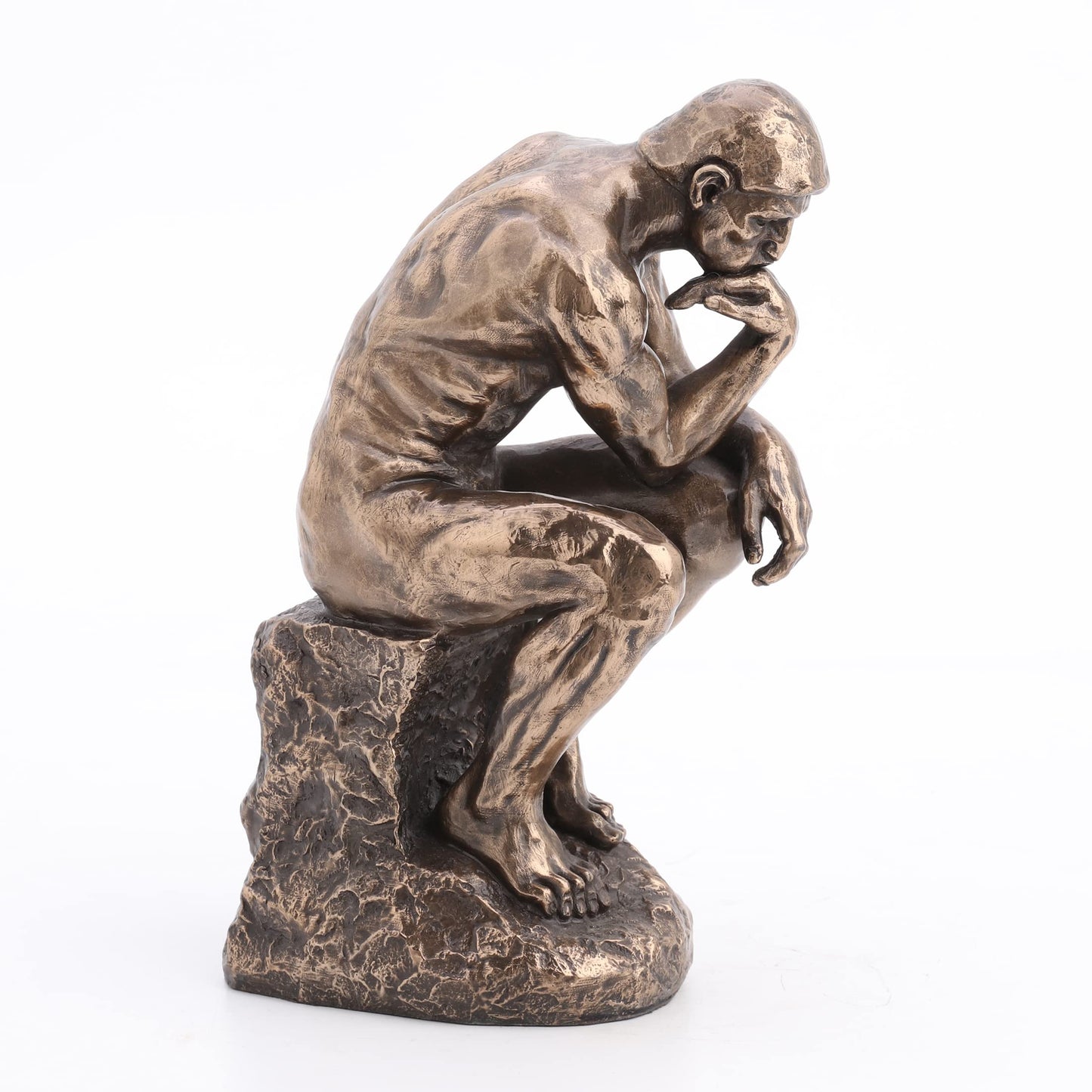 Veronese Design Rodin’s The Thinker Inspired Decorative Statue – Cold Cast Bronze Art Figurine