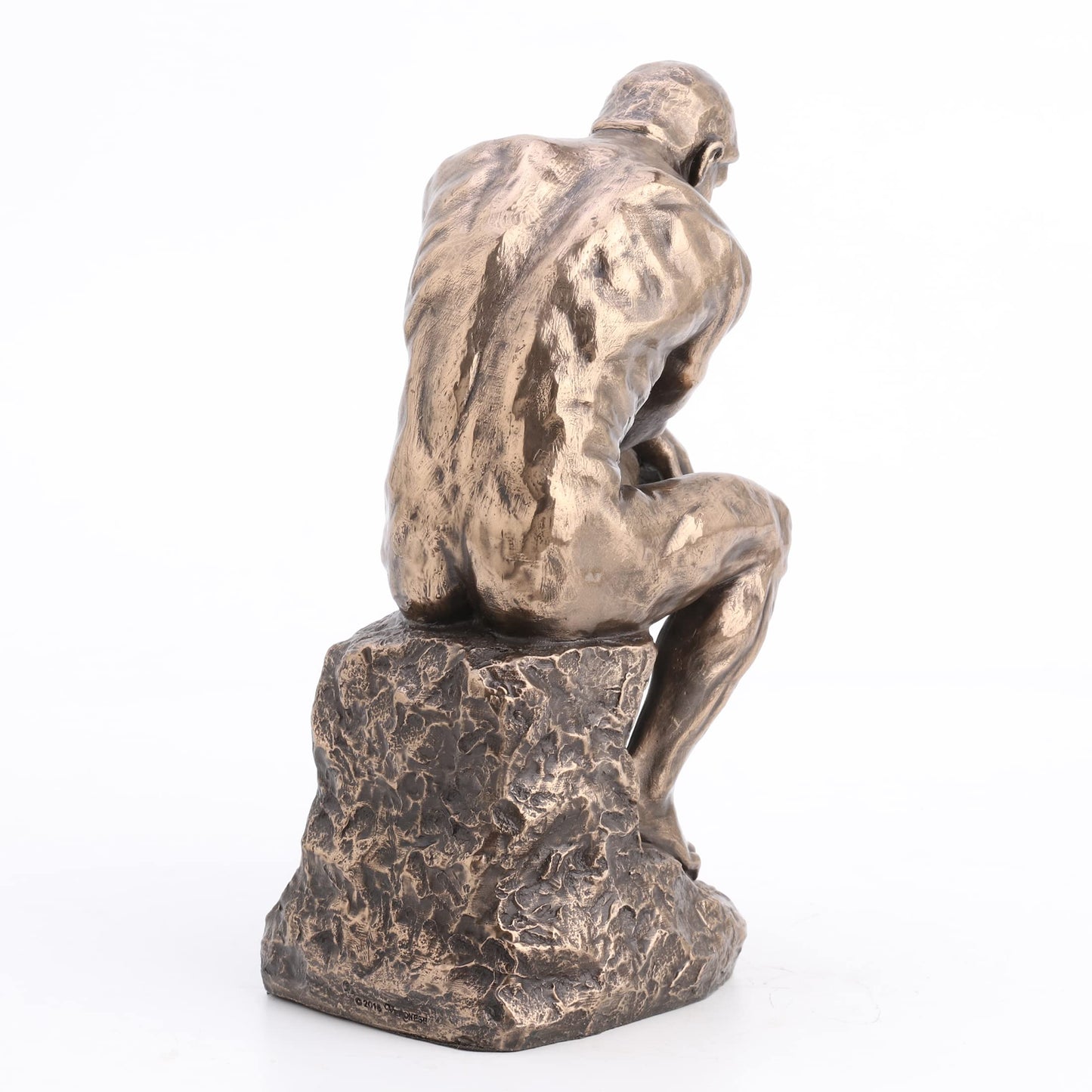 Veronese Design Rodin’s The Thinker Inspired Decorative Statue – Cold Cast Bronze Art Figurine
